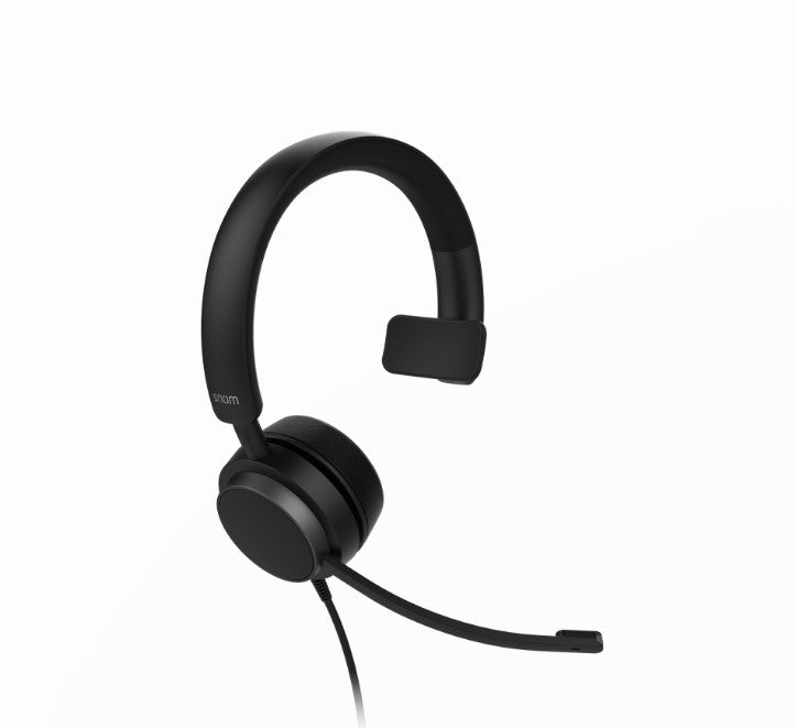 SNOM A310M Headset, Wired Mono, Full band audio, High wearing comfort, Lightweight construction Ideal for working in call centers, sales SNOM A310M Headset, Wired Mono, Full band audio, High wearing comfort, Lightweight construction Ideal for working in call centers, sales